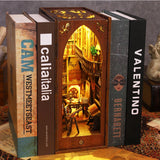 DIY Wooden Miniature Dollhouse Kit with Furniture – Handmade Assembly Model for Teens & Adults