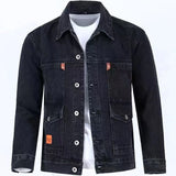 Men’s Lightweight Denim Jacket – Casual Spring & Autumn Outerwear