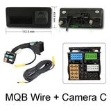 CanBus Dynamic Trajectory Reversing Camera for VW Audi Skoda Seat - Plug & Play Installation