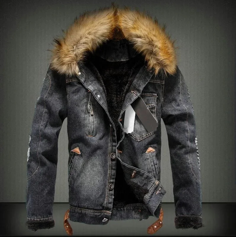 Men’s Casual Single-Breasted Coat – Stylish Solid-Colored Outerwear for Autumn & Winter