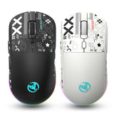 Rechargeable RGB Bluetooth Gaming Mouse with 3 Connectivity Modes – 3600 DPI, Wireless for PC, Laptop, Tablet