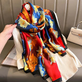 Fashionable Polyester Scarf and Shawl for Women – Perfect for All Seasons