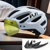 Adult Bike Helmet with LED Light - Lightweight Breathable Cycling Helmet for Men & Women