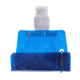 Portable Folding Water Bottle – 0.5L Outdoor Sports Water Bag for Camping and Hiking