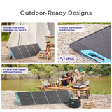 High-Efficiency Portable Solar Panel Charger for Outdoor & Home Use