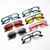 Women's Fashion Rectangle Sunglasses – UV400 Protection & Gradient Lenses