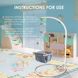 Electric Baby Cradle Swing Controller with Timer & Adjustable Spring Load – Hands-Free Baby Hammock Motor up to 21kg