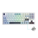 Wireless Mechanical Keyboard – Hot-Swappable, RGB Backlit, Compact 87-Key Bluetooth Keyboard
