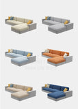 Plush Velvet Sofa Slipcover – Stretch Anti-Slip Cover for Sectional & Loveseats