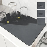 Super Absorbent Kitchen Drying Mat | Non-Slip Quick-Dry Drain Pad