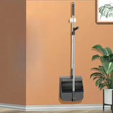 Juego de escoba y recogedor para el hogar | Cepillo barredor plegable con pala para basura
