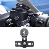 Universal Motorcycle Phone Holder – Adjustable Mount for Handlebar, Stem, and Mirror with Gravity Expansion