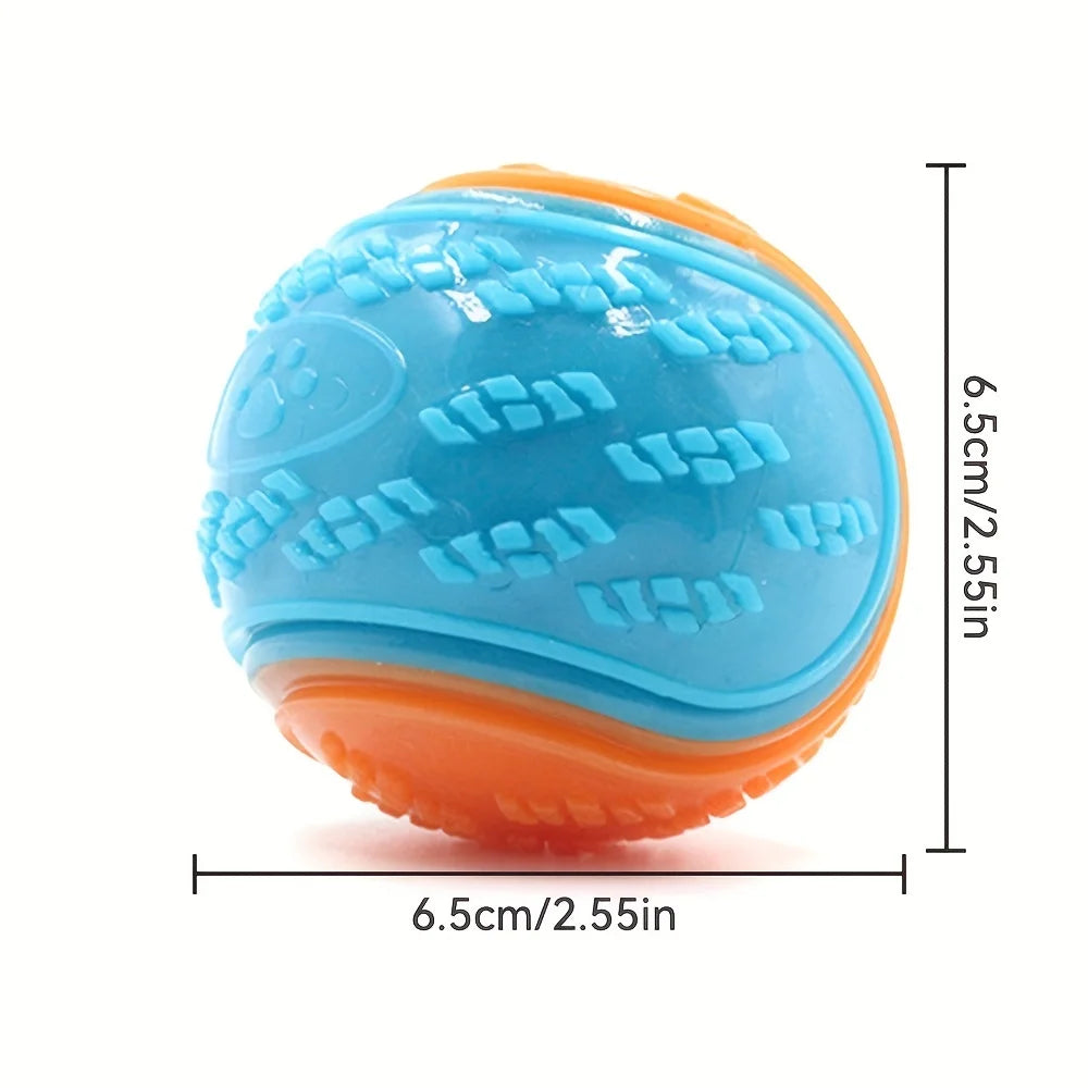 Durable TPR Dog Ball – Chew-Resistant Toy for Interactive Play