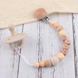 Nuevos clips para chupetes de bebé, mordedores con nombre personalizados, juguetes para chupete, soporte para chupetes, cadena con clip, accesorios para bebés, regalos para recién nacidos personalizados