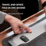 Adjustable Folding Laptop Stand – Ultra-Thin Portable Cooling Support for MacBook & Notebook
