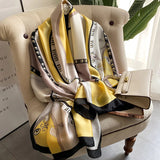 Versatile Polyester Scarf & Shawl for Women – Stylish Beach Accessory for All Seasons