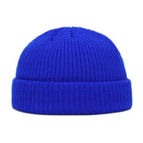 Gorro de punto acanalado unisex: gorro de pescador y esquí cálido para el invierno en climas fríos