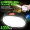 Rechargeable LED Camping Lantern with Power Bank – Waterproof, Portable Emergency Work Light