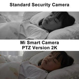 Cámara de seguridad inteligente para el hogar de 360° con resolución 2K, detección de IA y visión nocturna