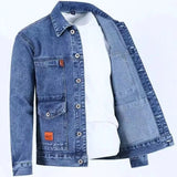 Men’s Lightweight Denim Jacket – Casual Spring & Autumn Outerwear