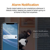 4MP Outdoor Security Camera – Weatherproof AI Detection with 30m Night Vision
