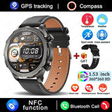 2025 AMOLED Smart Watch with Bluetooth Calling - GPS, NFC & Health Monitoring