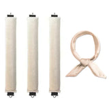 Heatless Hair Curler Set – Soft Curling Rods & Satin Sleeping Headband for No Heat Curls