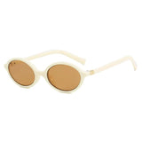 Gafas de sol pequeñas y sexys con diseño de leopardo ovalado: gafas modernas y bonitas para mujeres y hombres 🕶🐆