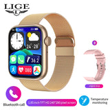 2024 Smart Watch with Wireless Charging, Bluetooth Calls & Fitness Tracking