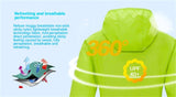 Waterproof Camping Rain Jacket for Men & Women – Quick-Dry Sun Protection Windbreaker for Fishing & Hunting