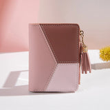 Stylish PU Leather Women’s Wallet with Zipper & Hasp Closure – Card Holder, Coin Pouch, and Photo Holder