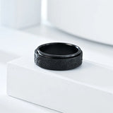Demon Eye Spinner Ring - Stainless Steel Anxiety Relief Fidget Ring for Men & Women