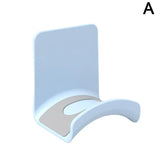 Soporte de pared universal para auriculares: colgador de plástico adhesivo para debajo del escritorio para juegos, auriculares y cascos