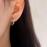 Trendy Geometric Hoop Earrings for Women – Fashion Metal Alloy Statement Jewelry