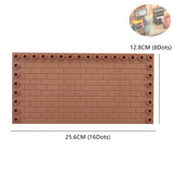 Large Building Block House Set - Doors, Windows & Roof Accessories for Creative Construction Play