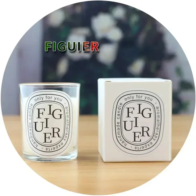 Vela perfumada romántica transparente: fragancia elegante para bodas y regalos