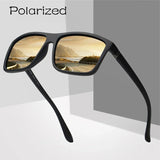 Luxury Square Vintage Polarized Sunglasses – Timeless Style & Ultimate UV Protection