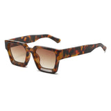 SHAUNA Retro Square Sunglasses – Trendy Tinted Shades for Men & Women