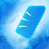 Breathable Gel Car Seat Cushion – Cooling Honeycomb Pad for Office, Home, and Wheelchair