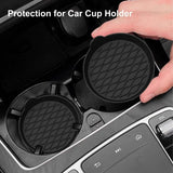 Car Cup Holder Non-Slip Silicone Coaster – Universal Fit for Spill Protection