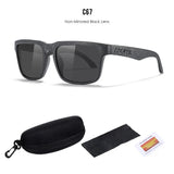 KDEAM Polarized Sunglasses – Trendy UV400 Square Frame Eyewear for Men & Women