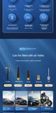 Rechargeable Electric Bike Pump with Digital Pressure Gauge