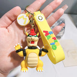 Super Mario Bros Keychain - Cute Character Figure Pendant & Collectible Toy