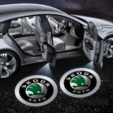 Skoda LED Door Projector Lights - HD Welcome Logo Lights for Octavia, Kodiaq, Superb & More