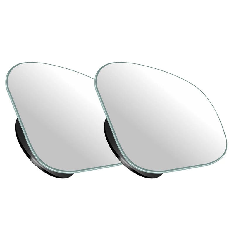 360° Frameless Blind Spot Mirror – Wide-Angle Auxiliary Rearview for Safe Parking & Reversing