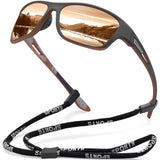 Gafas de sol polarizadas para hombre: protección UV de alta definición para actividades al aire libre y deportes