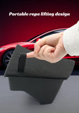 Tesla Model 3 Trunk Organizer | TPE Storage Box with Carpet Lids for 2023–2024 Highland