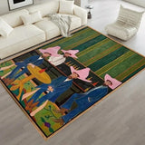 Plush Area Rug – Ultra-Soft Modern Carpet for Living Room & Bedroom