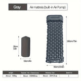Ultralight Inflatable Camping Mattress with Built-In Pillows – Compact Sleeping Pad for Hiking, Trekking & Travel