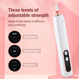 Cordless Electric Manicure Pedicure Kit - Nail File Drill for Home Use